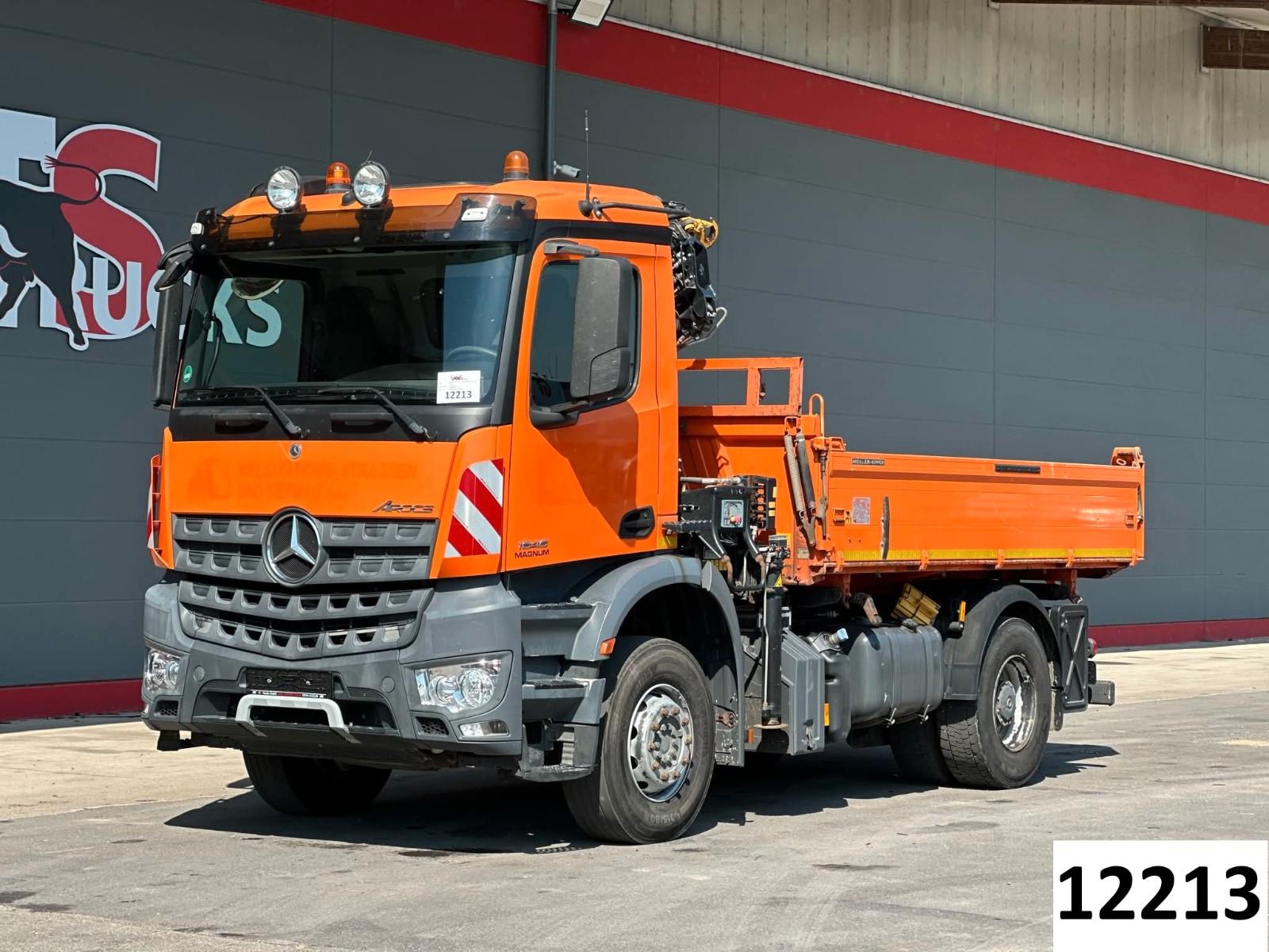 Mercedes-Benz Arocs 1845 4x2 BL MEILLER & HIAB 111 ES-2 7,4m