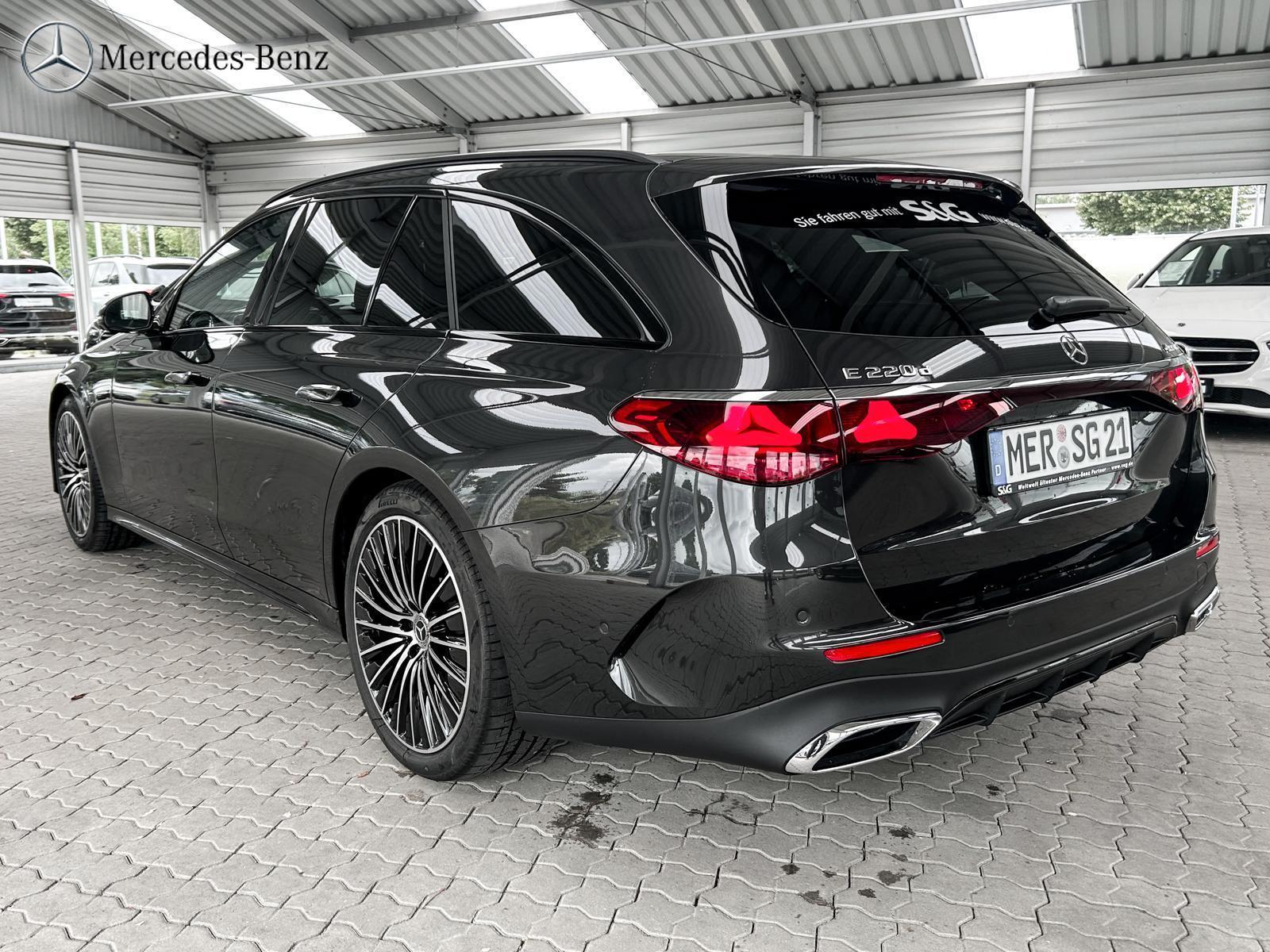 Mercedes-Benz E 220 d 4MATIC T-Modell MBUX+360°+ Pano+Night