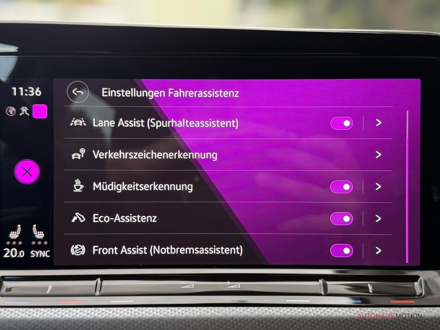 Volkswagen Golf VIII 2.0 TDI Active Navi Pro ACC Kamera LE, миниатюра 23