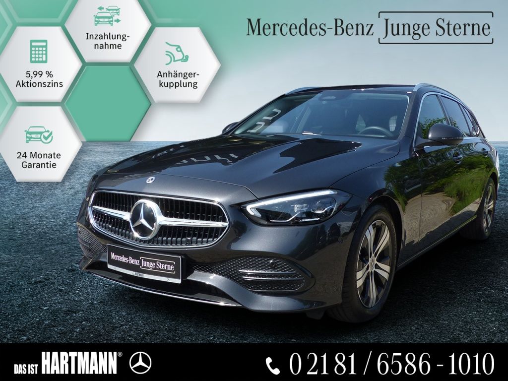 MERCEDES-BENZ C 180 T AVANTGARDE+MBUX+AHK+TOTWINK+WINTER+AMBIE