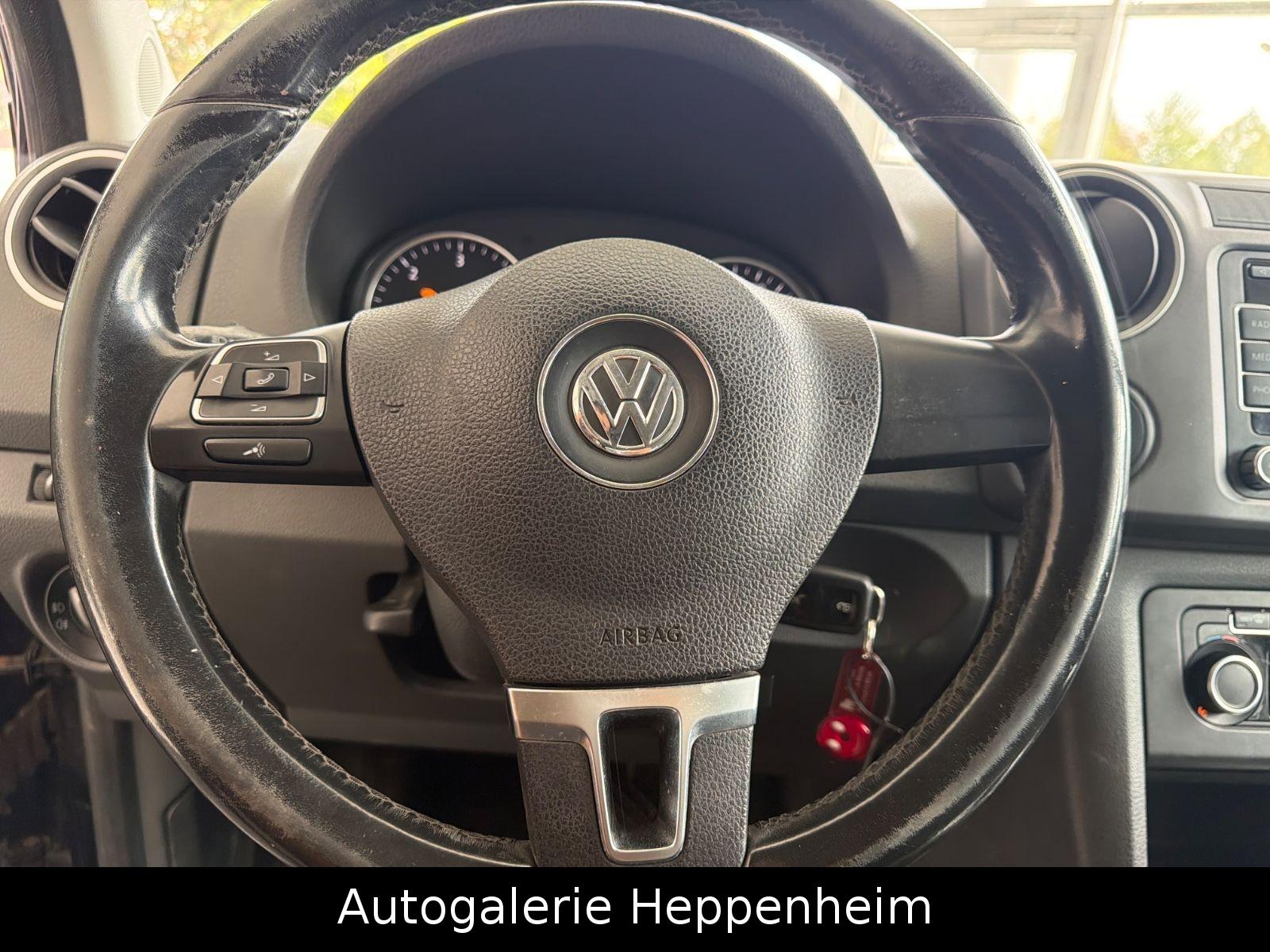 VOLKSWAGEN AMAROK HIGHLINE DOUBLECAB 4MOTION | 179 ch | 4X4 | BVA | PACK SPORT | VOLANT EN CUIR