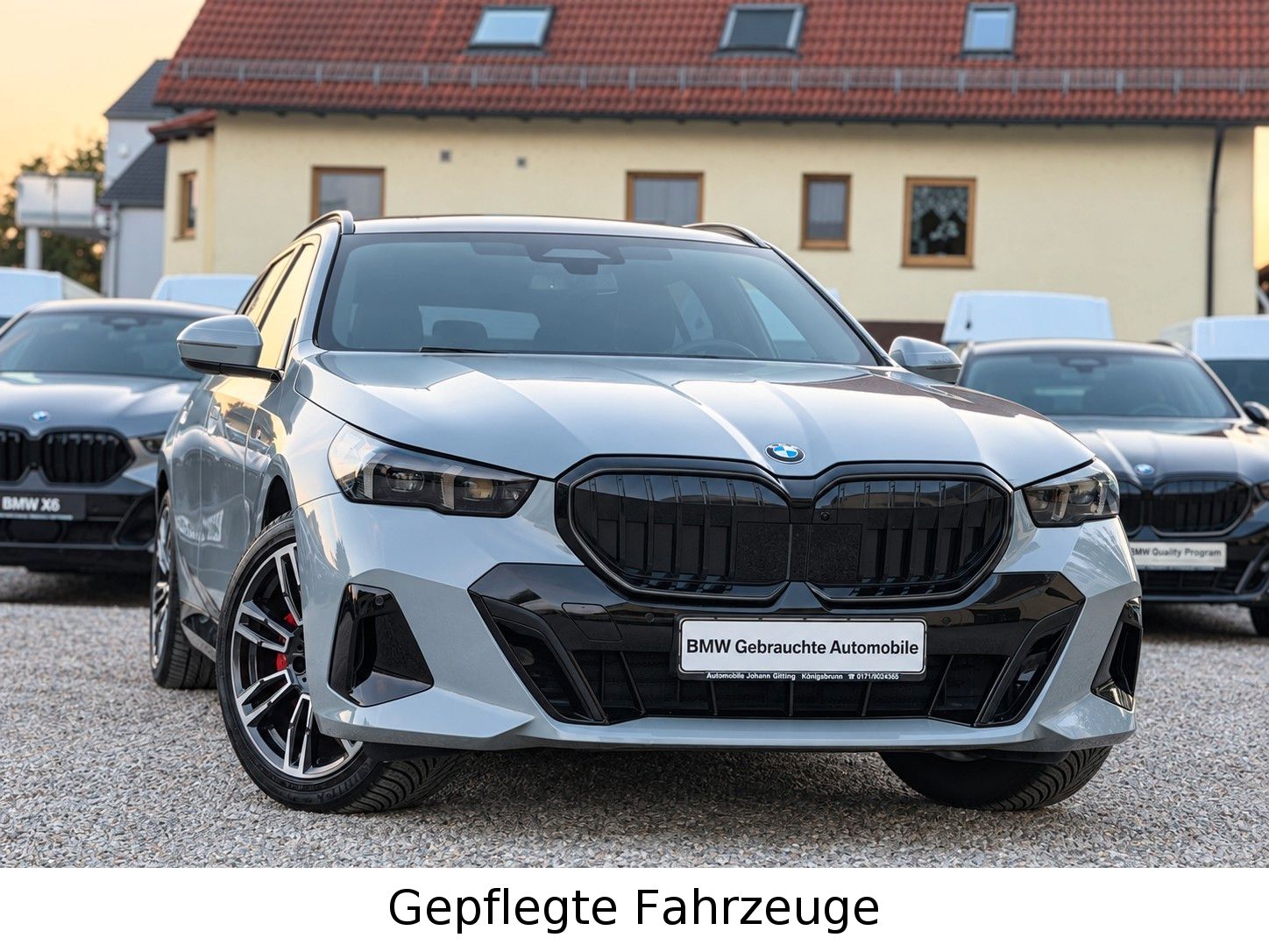 BMW 520i Touring M SportPRO AHK B&W SitzLüft HuD 360 foto 1