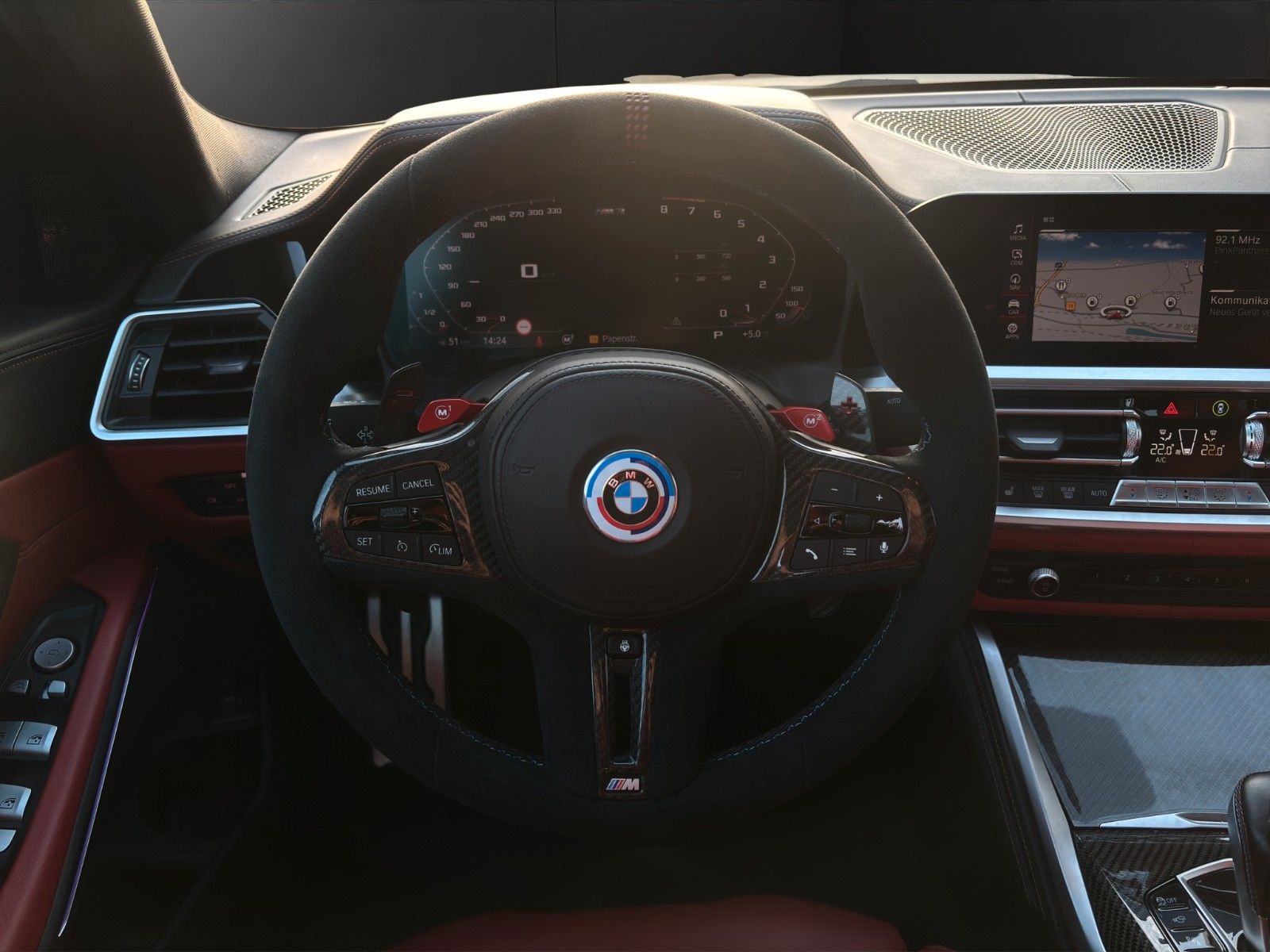 Fahrzeugabbildung BMW M3 Comp. Gelbe M-DRL/Carbon/M-Drivers/Individual