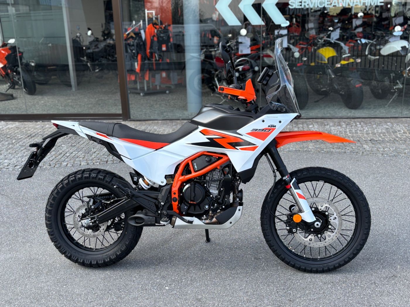 Fahrzeugabbildung KTM 390 Adventure R 2026 Quickshifter+ inclusive