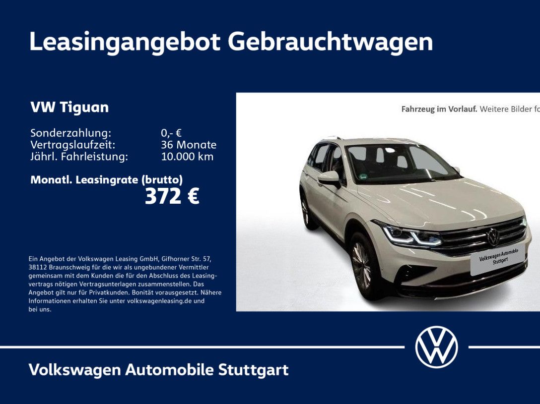 Volkswagen Tiguan Elegance 1.4 TSI Hybrid DSG Navi AHK