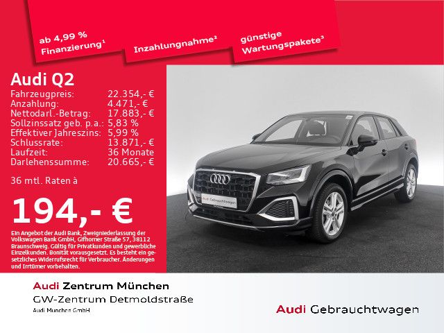 Audi Q2 30 TFSI advanced Navi+/LED/PDC/SitzHzg