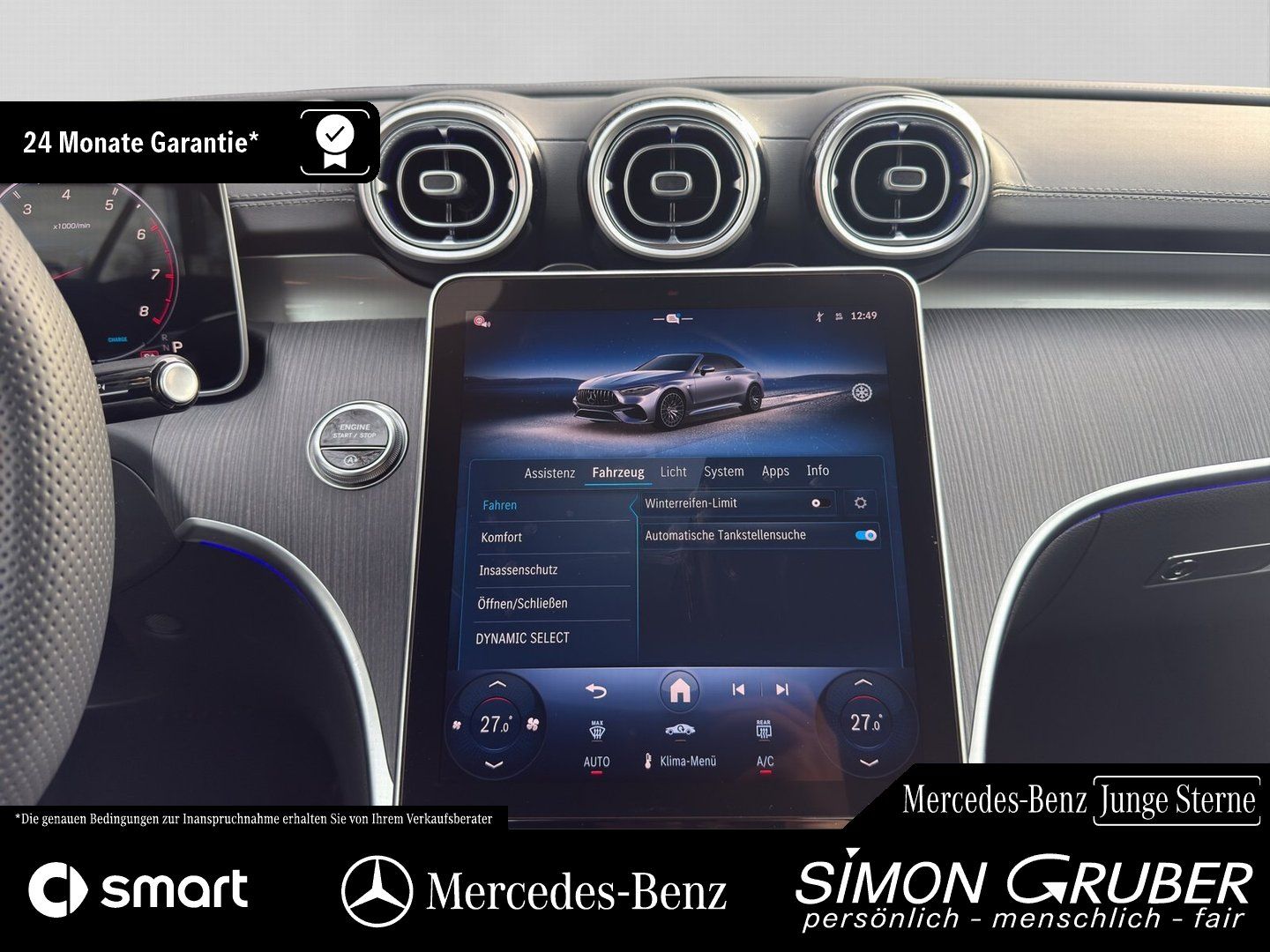 Fahrzeugabbildung Mercedes-Benz CLE 53 4M+ Cabriolet AMG Perfo Sitz Dynamic+ neu