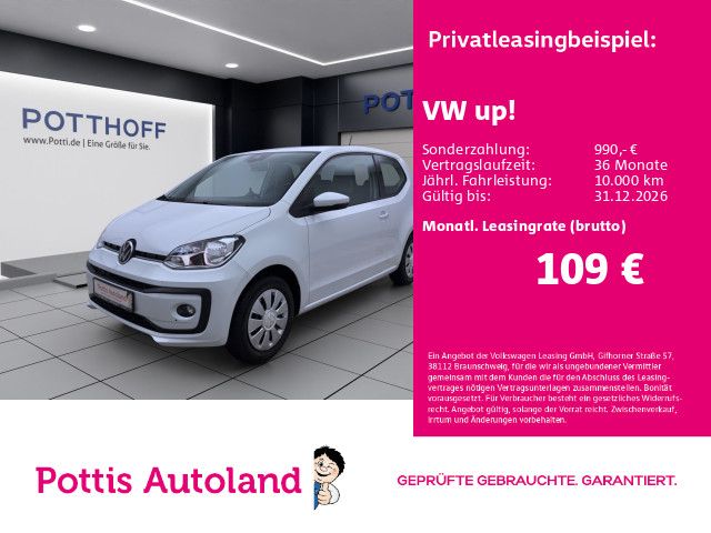 Volkswagen up! 1.0 MPI MOVE UP! KAMERA PDC SITZHZG KLIMA