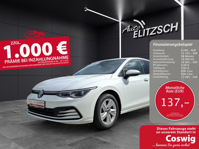 Volkswagen Golf VIII eTSI DSG MatrixLED Kamera ACC