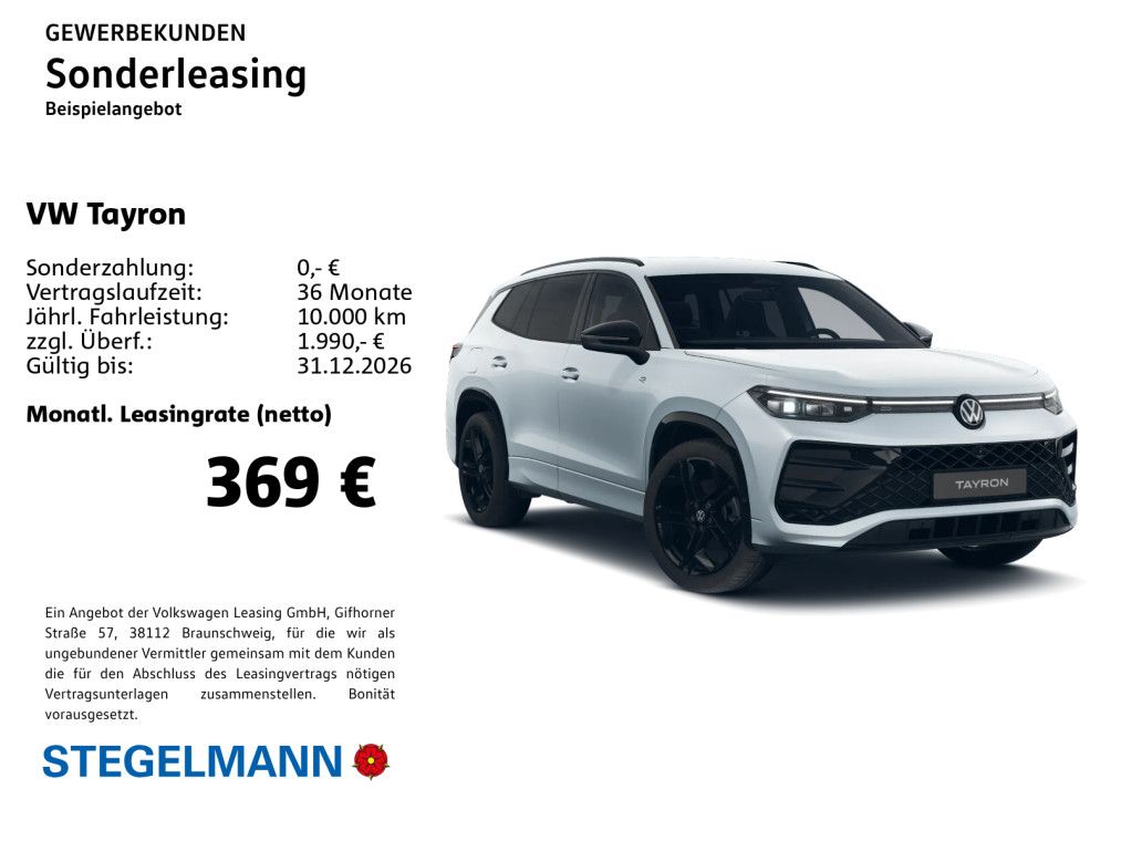 Volkswagen Tayron 1,5 l eHybrid 6-Gang-DSG R-Line