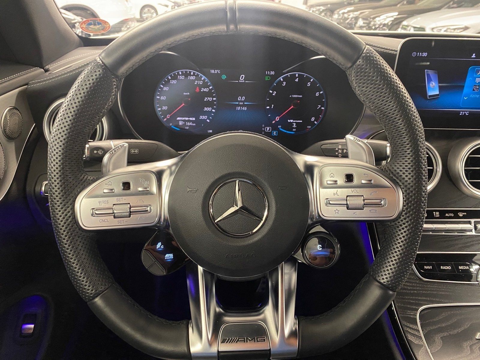 Fahrzeugabbildung Mercedes-Benz Mercedes-AMG C 63 S Cabrio*Distro*HuD*Burmester*