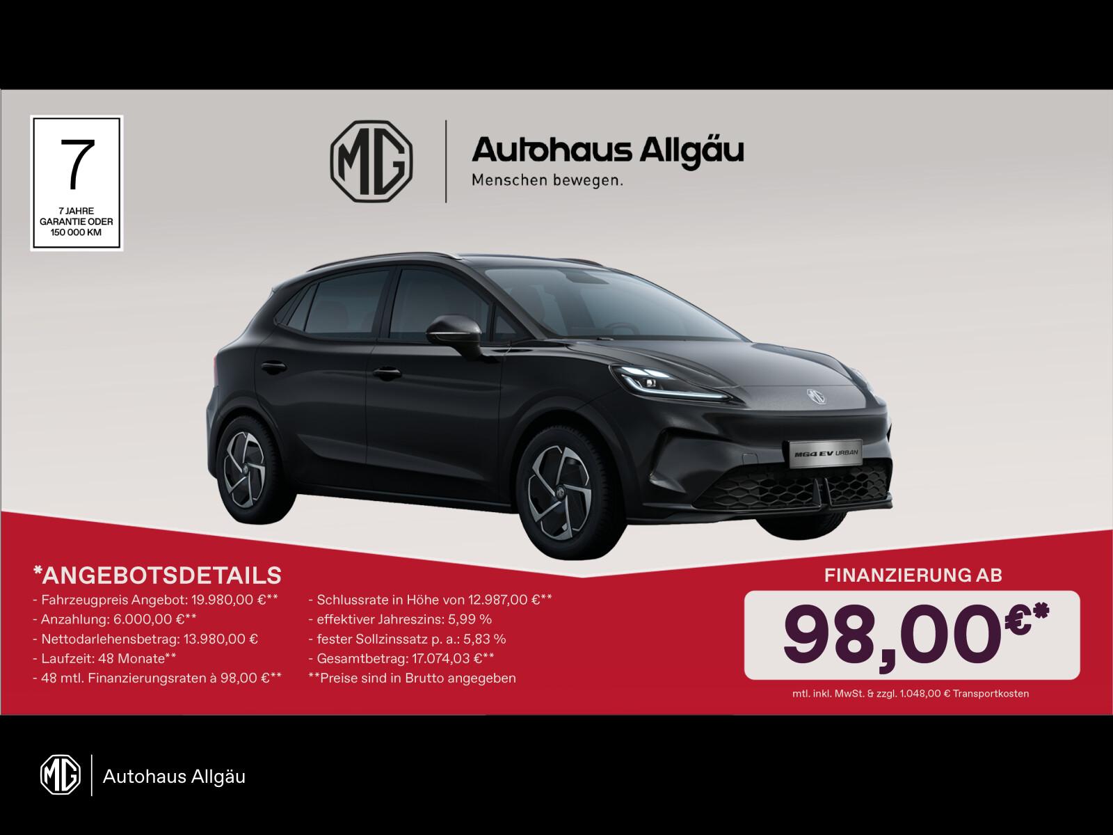 MG MG4 EV Urban