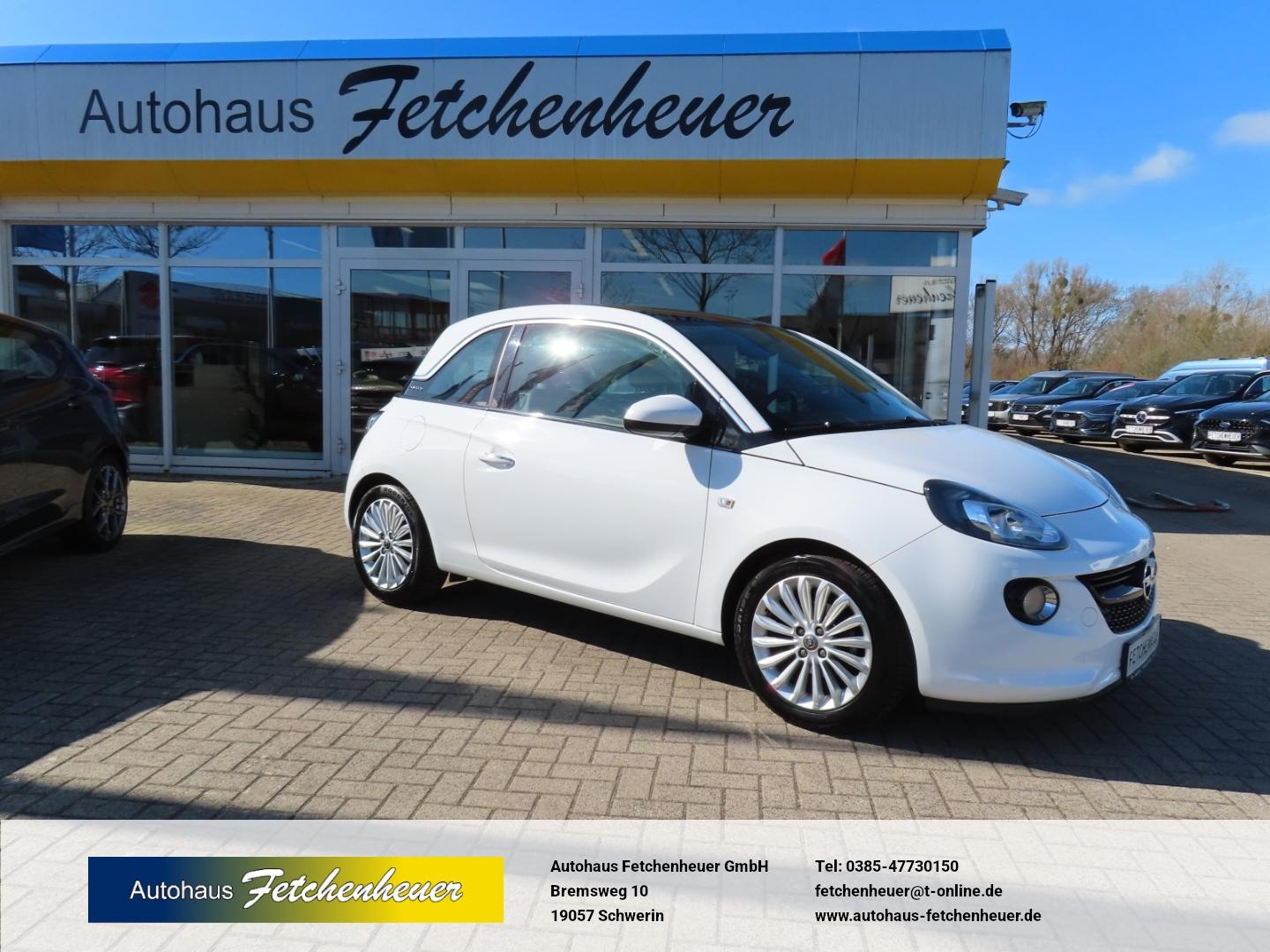 Opel Adam Glam m. KLIMA+TEMP+PDC+P.-DACH+ALU+R4.0+GJR