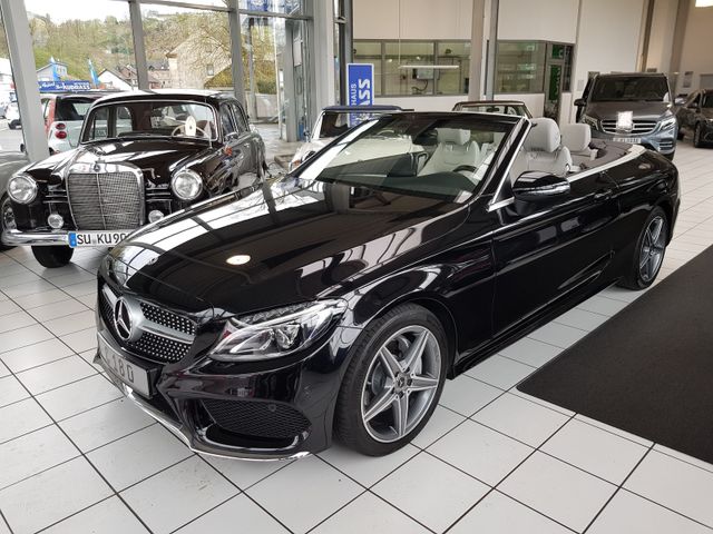 Mercedes-Benz C 180 CABRIOLET AMG KAMERA LED TOTWINKEL PDC SHZ