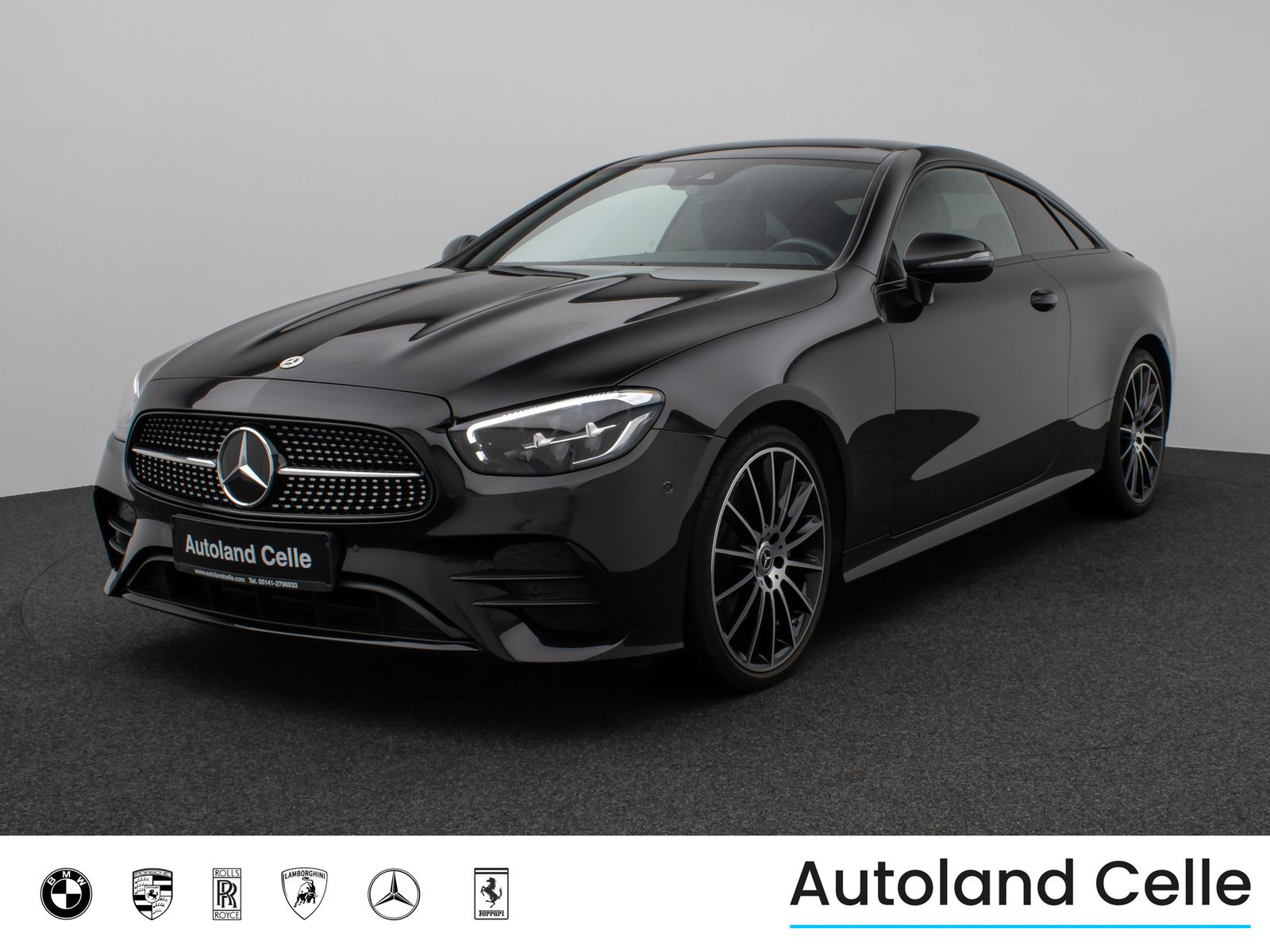 Fahrzeugabbildung Mercedes-Benz E300d Coupe 4Matic AMG Panorama Kamera LED