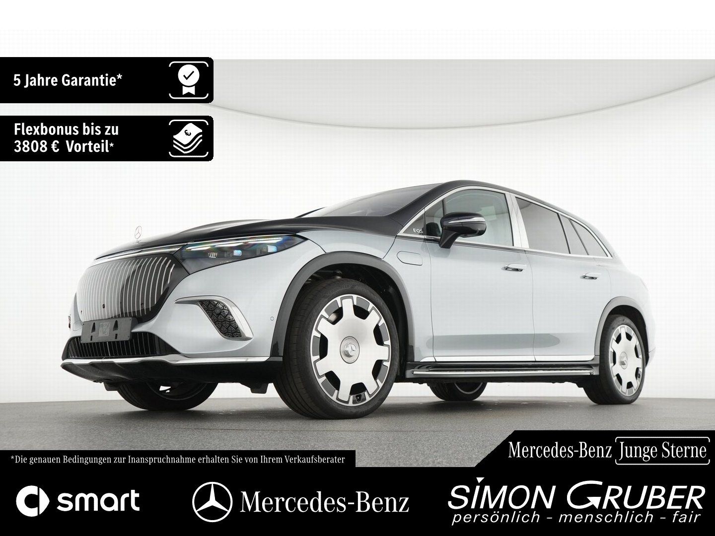 Fahrzeugabbildung Mercedes-Benz EQS 680 SUV Maybach First Class Executive Chauff