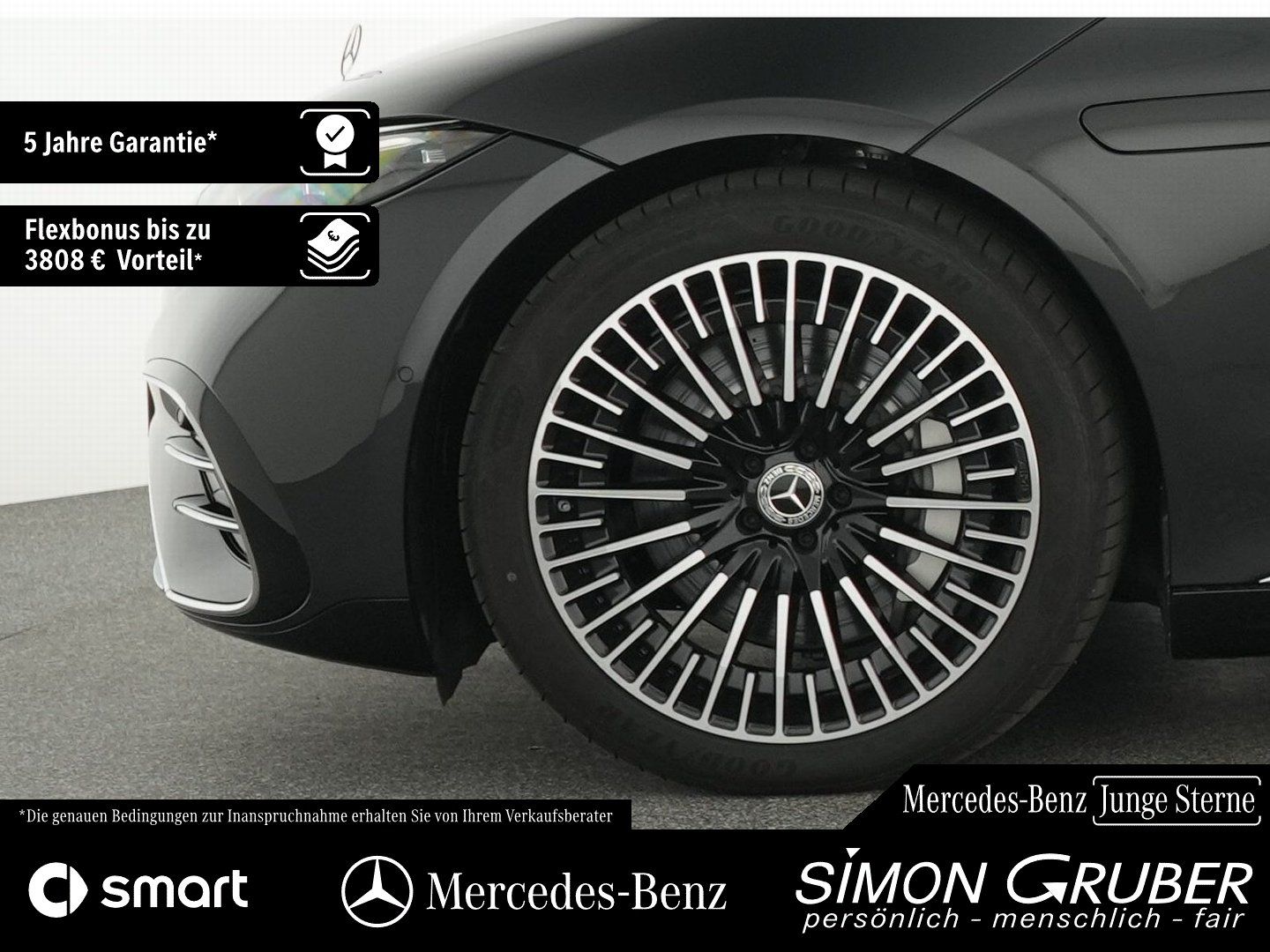 Fahrzeugabbildung Mercedes-Benz EQS 580 4M AMG Exklusive 4*Massage HUD Burm Digi