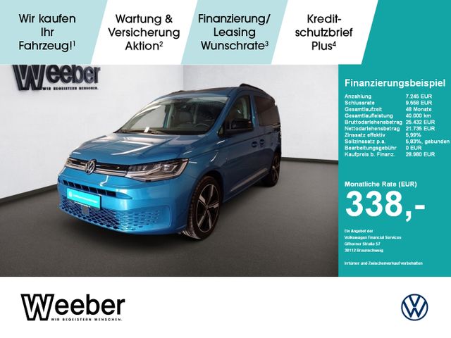 Volkswagen Caddy 2.0 TDI Move Panodach Navi LED Kamera