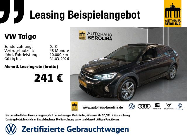 Volkswagen Taigo 1.0 TSI R-Line DSG *PANO*AHK*ACC*NAV*SHZ*