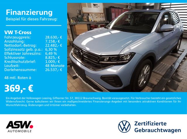 Volkswagen T-Cross Life 1.5 TSI DSG LED Navi PDC ACC SHZ VC