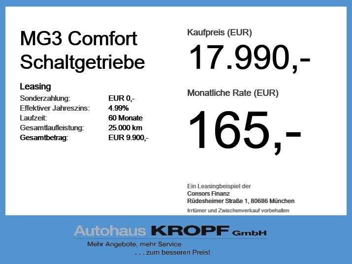 MG MG3 - Bild 4