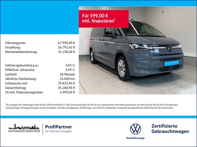 T7 Multivan Style 1.4 TSI eHybrid DSG STNDHZG AH