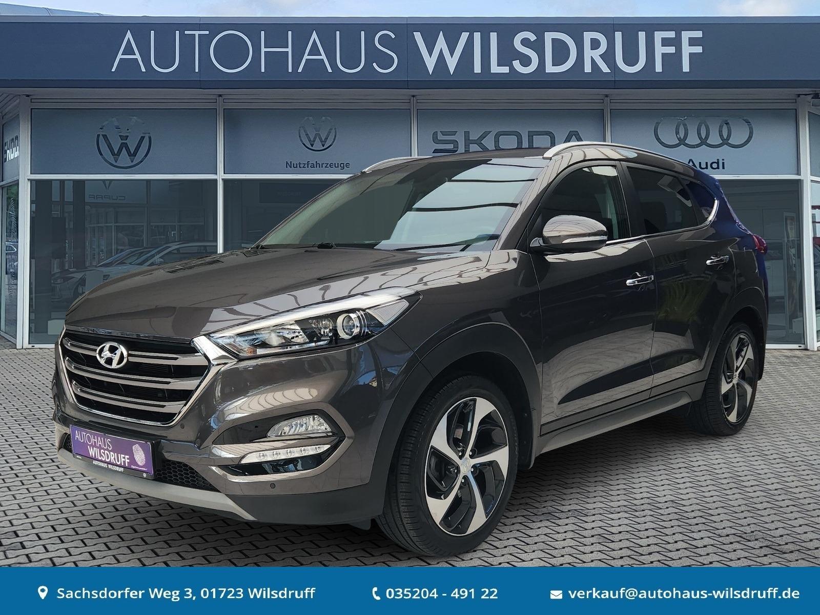 Hyundai Tucson 1.6 T-GDi AHK NAVI PDC RFK SHZ Tempomat