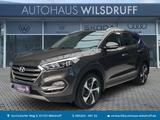 Hyundai Tucson 1.6 T-GDi AHK NAVI PDC RFK SHZ Tempomat - Hyundai TUCSON Gebrauchtwagen in Dresden