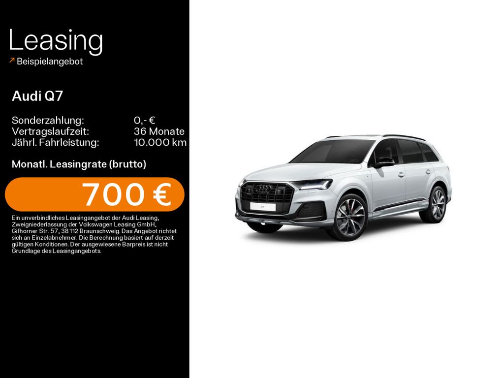 Audi Q7 50 TDI qu. S line 21Z*Air*B&O*Pano*HuD*Stand*