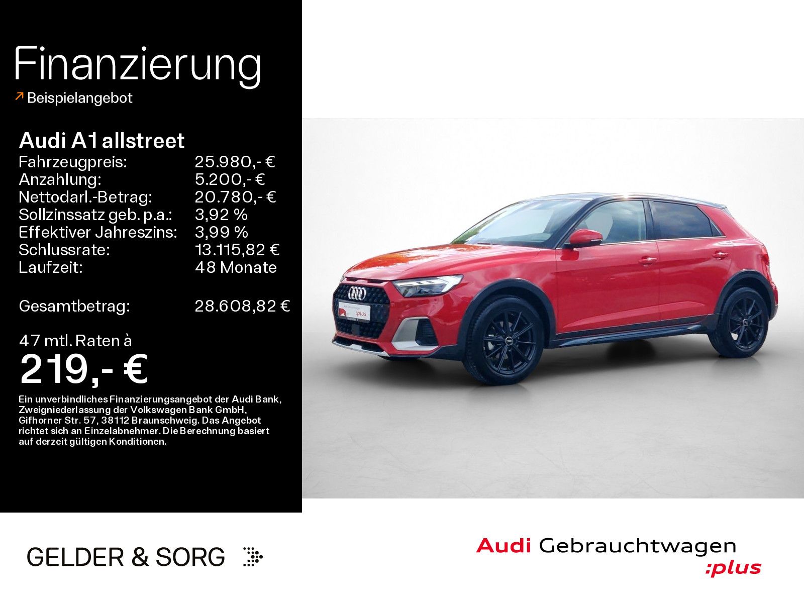 Audi A1 allstreet 30 TFSI S line LED*EPH*Navi*Sound