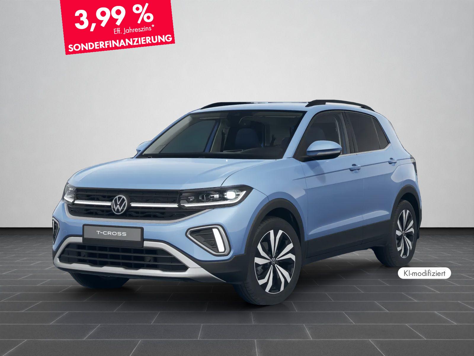 Volkswagen T-Cross Style 1,0 TSI | ACC | AHK | Anschlussgar
