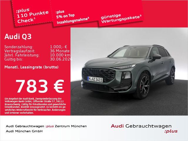 Audi Q3 TFSI qu. S tronic S line Pano/HuD/Navi+