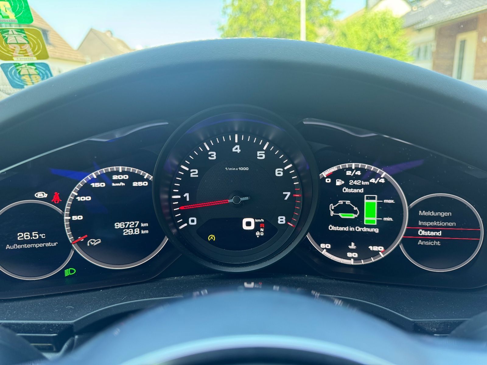 Porsche Cayenne LUFT LEDER NAVI KAMERA LED APPLE 1.HAND foto 24