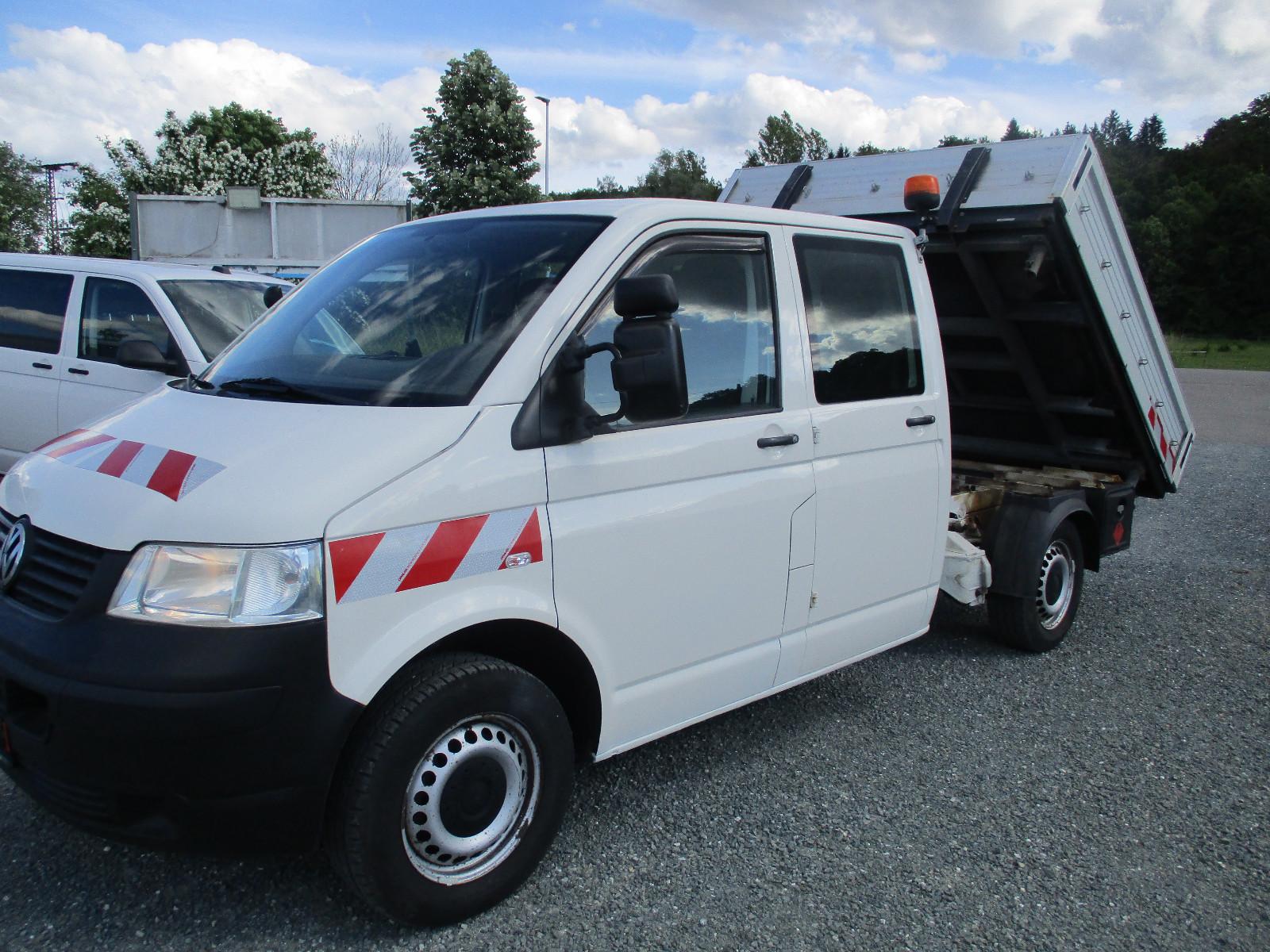 Volkswagen T5 DOKA Kipper Dreiseitenkipper Klima