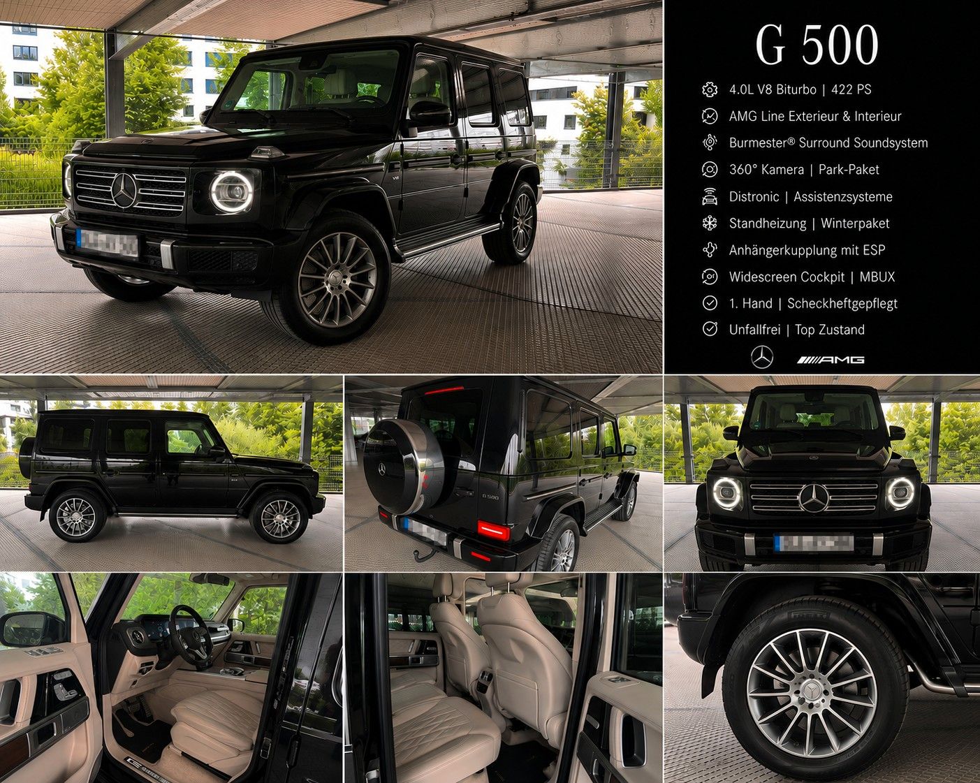 MERCEDES-BENZ Mercedes-Benz G 500 AMG Line | Burmester | Stand