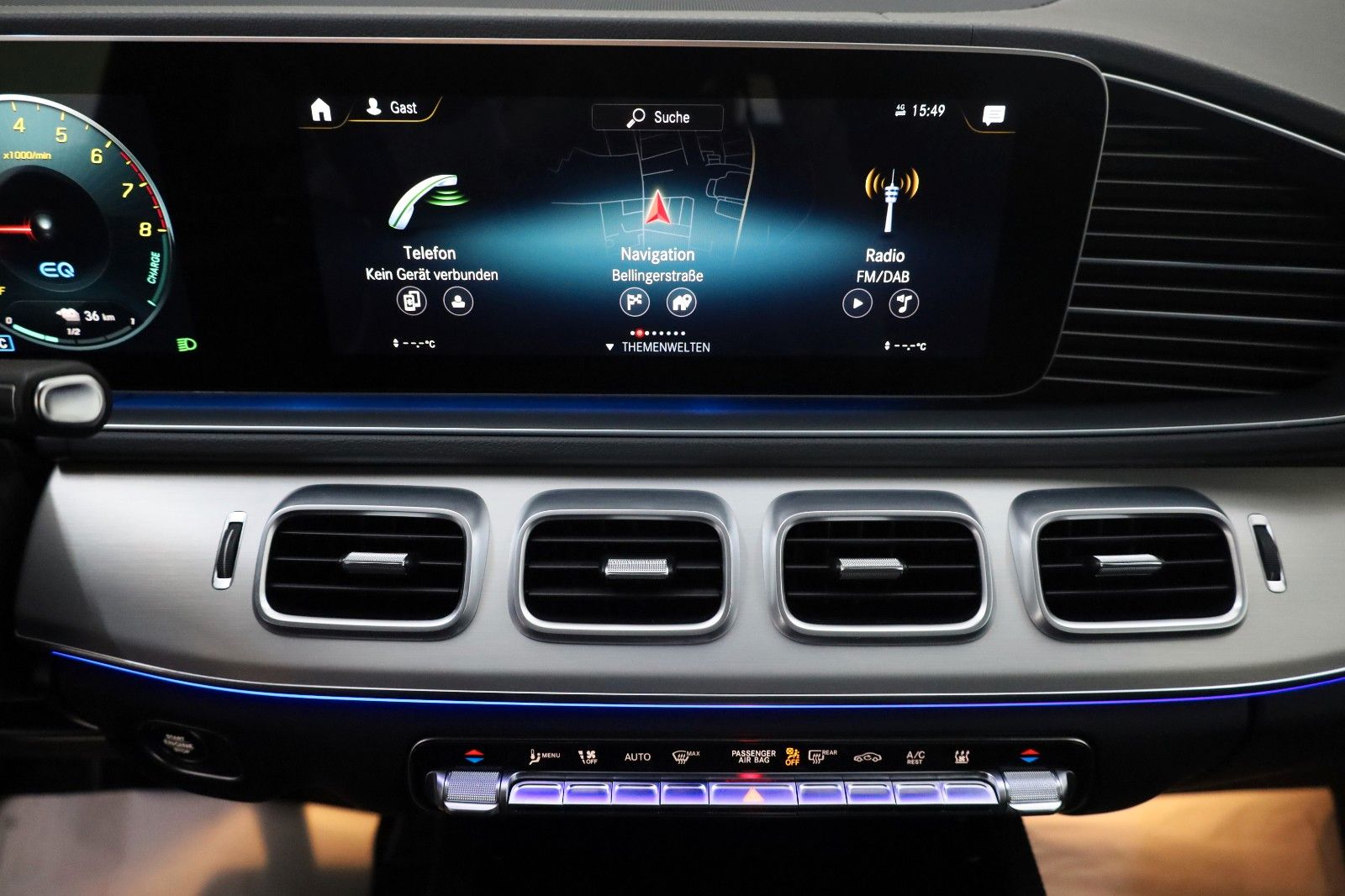 Fahrzeugabbildung Mercedes-Benz GLE 350e 4M Coupe,AMG,Night-P.,360Kamera,AHK +WR