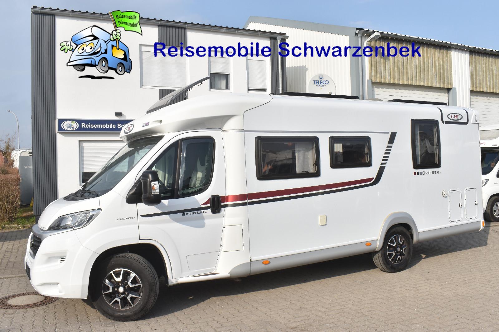 LMC CRUISER T 722 SPORTLINE QUEENSBETT 2xSOLA SAT+TV