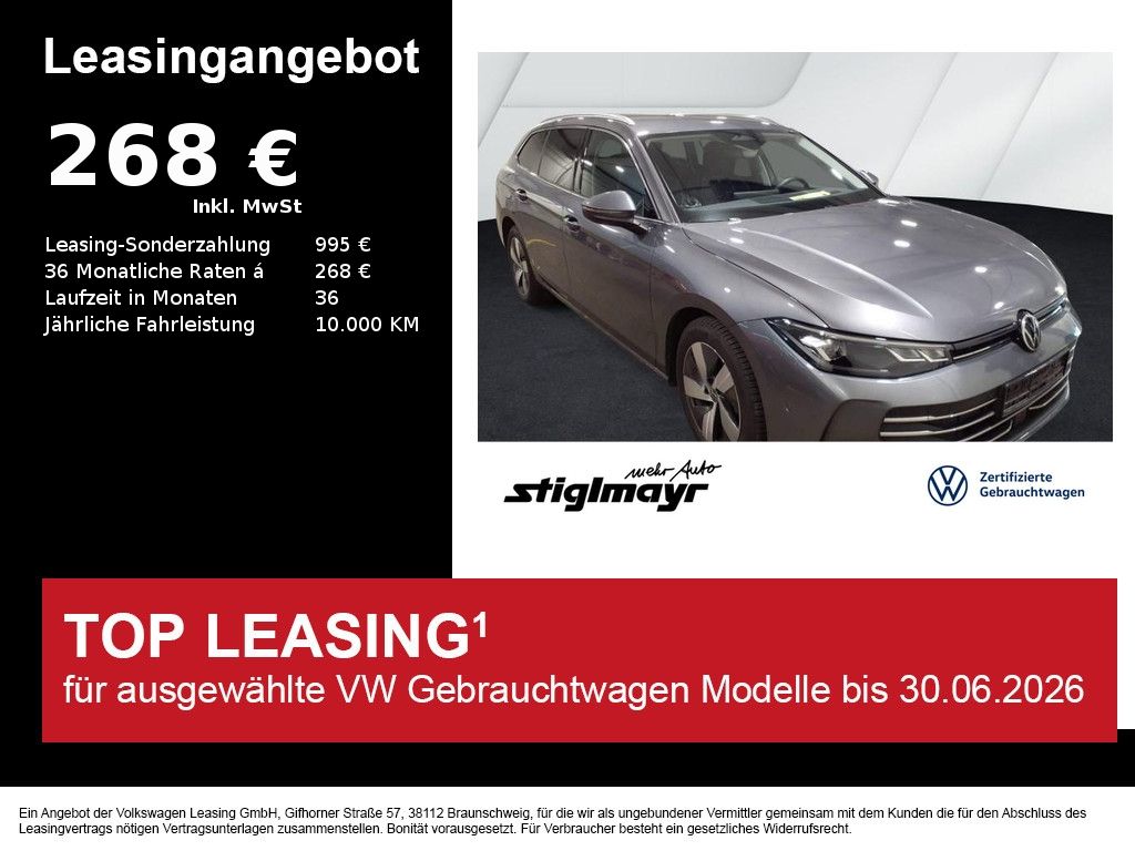 Volkswagen Passat Variant Business 1.5 eHybrid ACC+AHK+HUD+