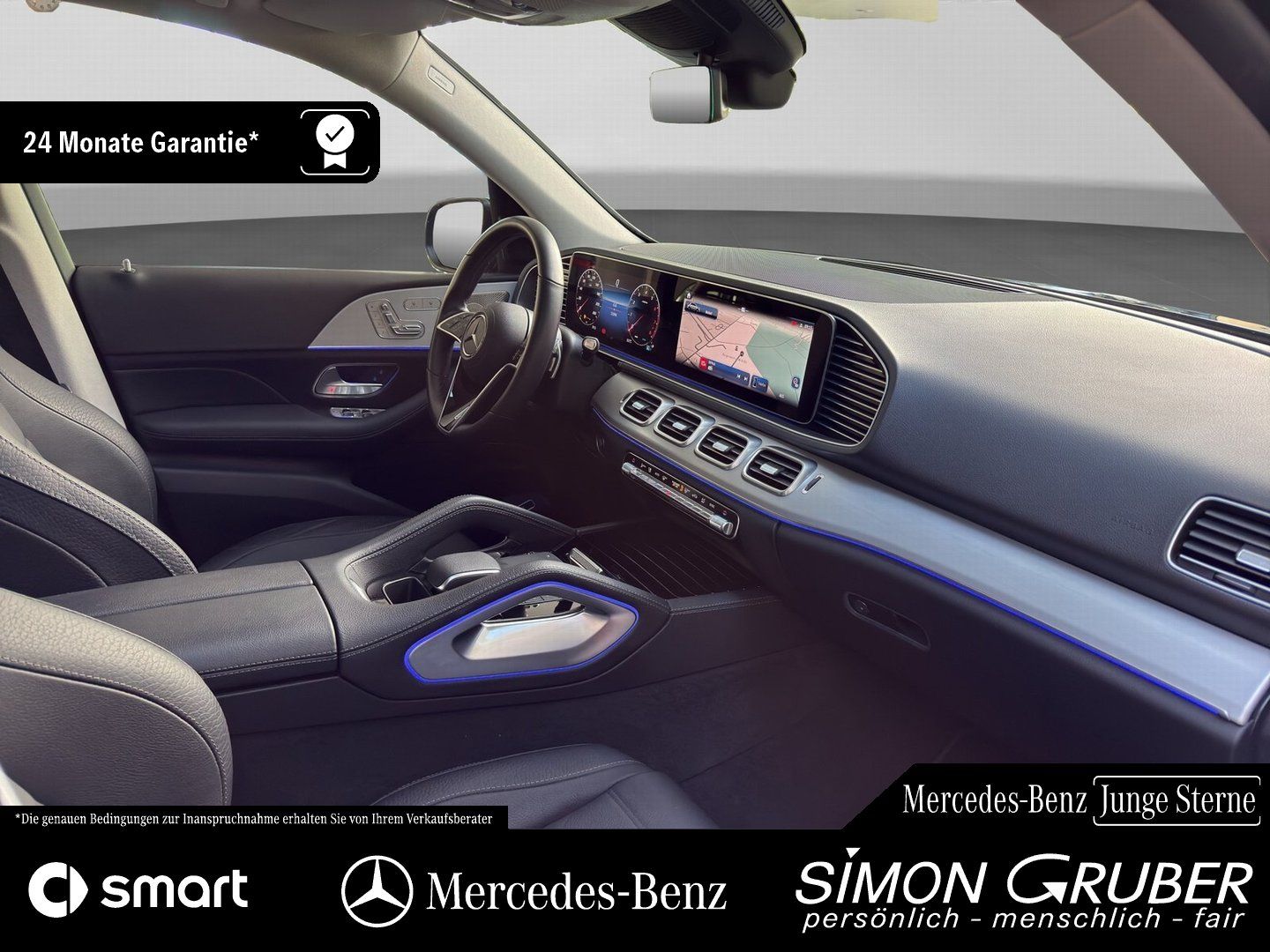 Fahrzeugabbildung Mercedes-Benz GLE 450 4M Leder Pano Memo 360 Burm AHK