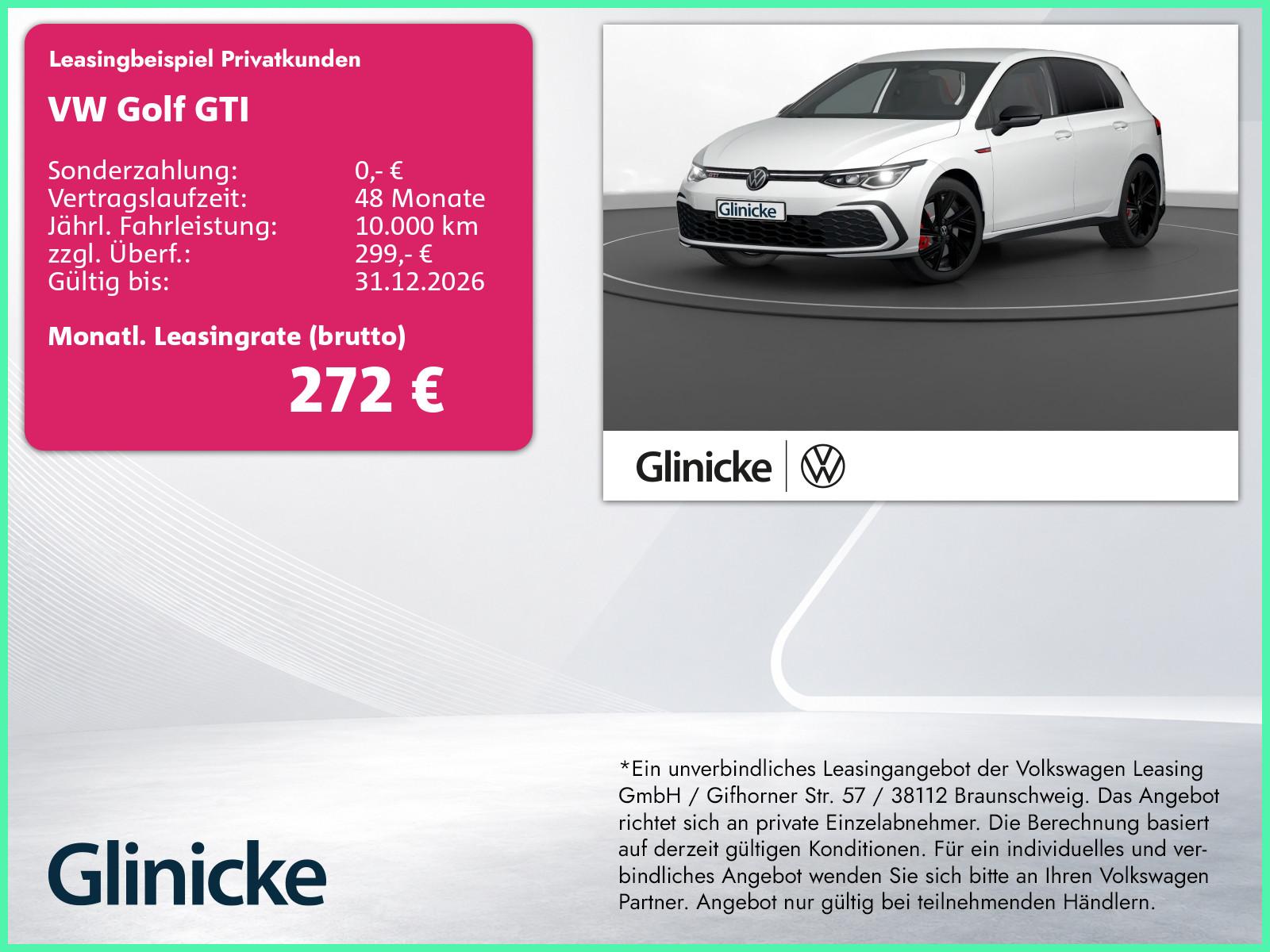 Volkswagen Golf VIII GTI LED LM 18" Navi PDC+RFK ACC