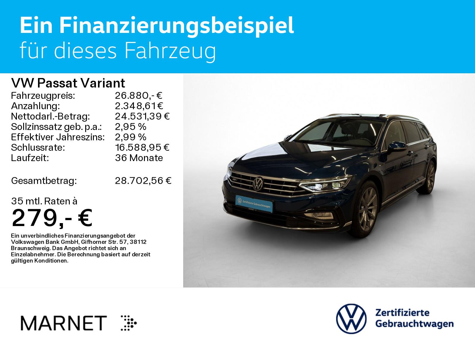 Volkswagen Passat Variant 2.0 TDI Elegance R-Line DSG *Navi