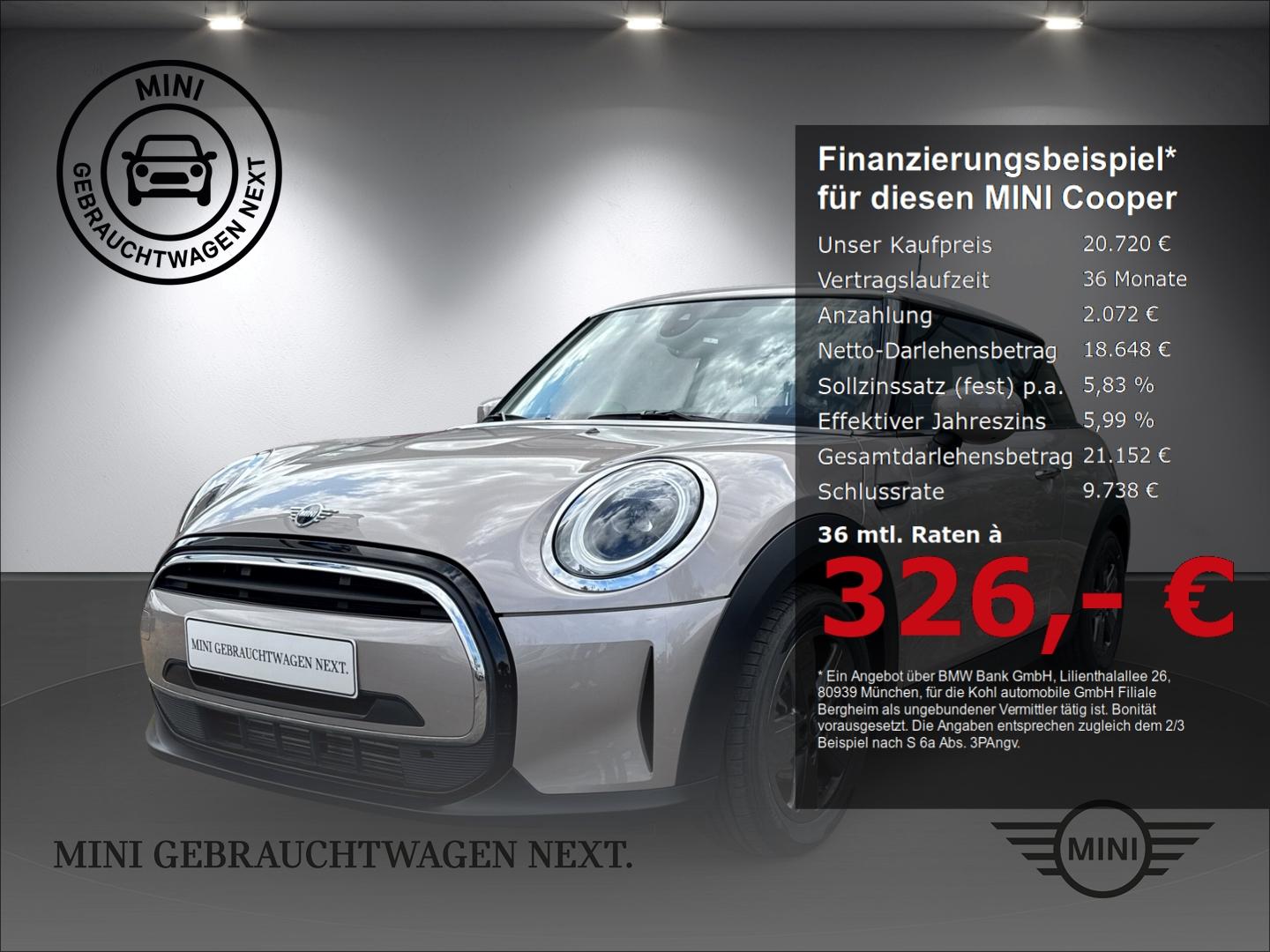 MINI Cooper Classic Trim Sitzheizung Driving Assistan