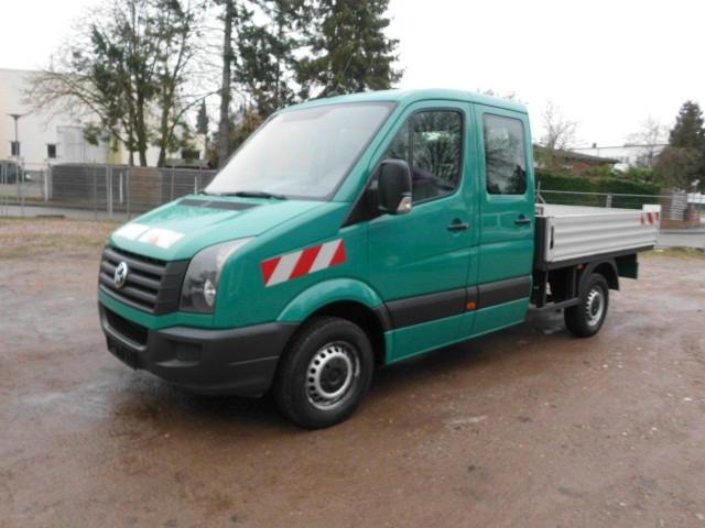 Volkswagen Crafter Pritsche 35 mittel L2 DoKa 7 Sitze