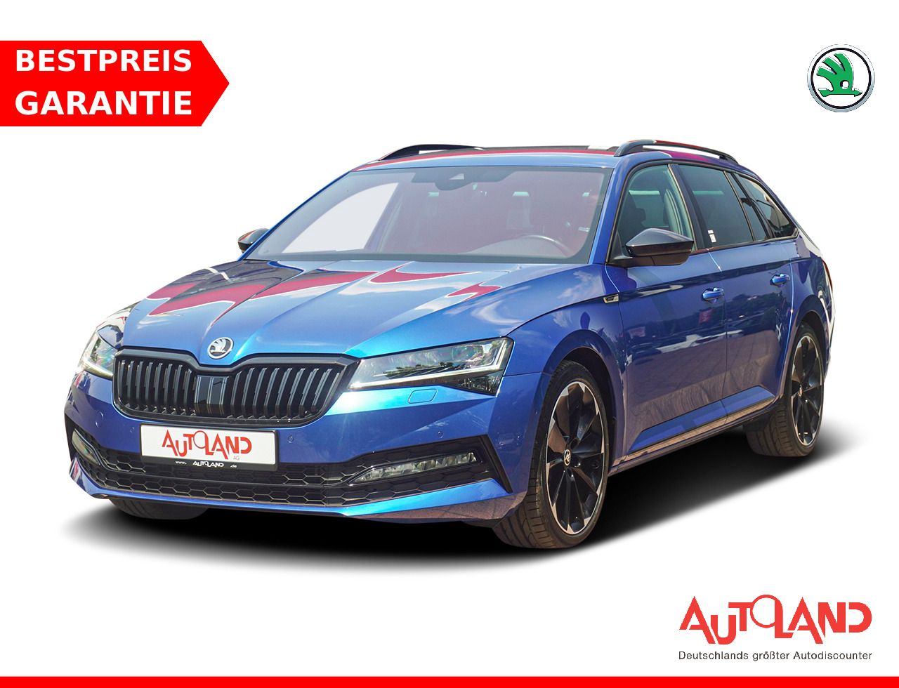 Skoda Superb Combi 2.0TSI Sportline LED Navi ACC Leder