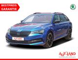 Skoda Superb Combi 2.0TSI Sportline LED Navi ACC Leder - Skoda Superb mit Benzin-Antrieb: Blau, Kombi, mit Klimaautomatik