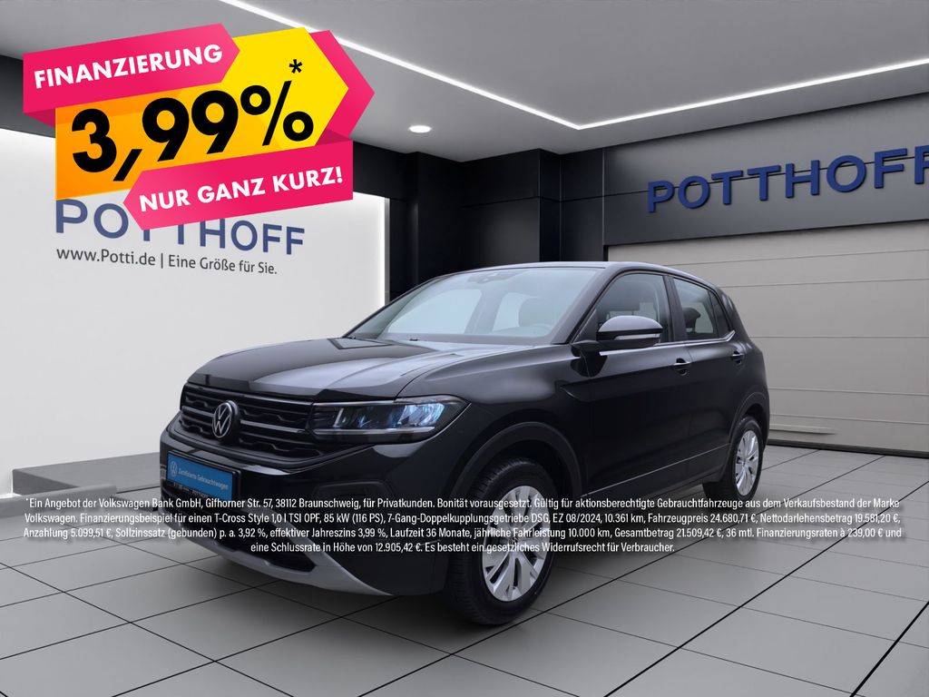 T-Cross 1.0 TSI SITZHZG PDC LED KLIMA