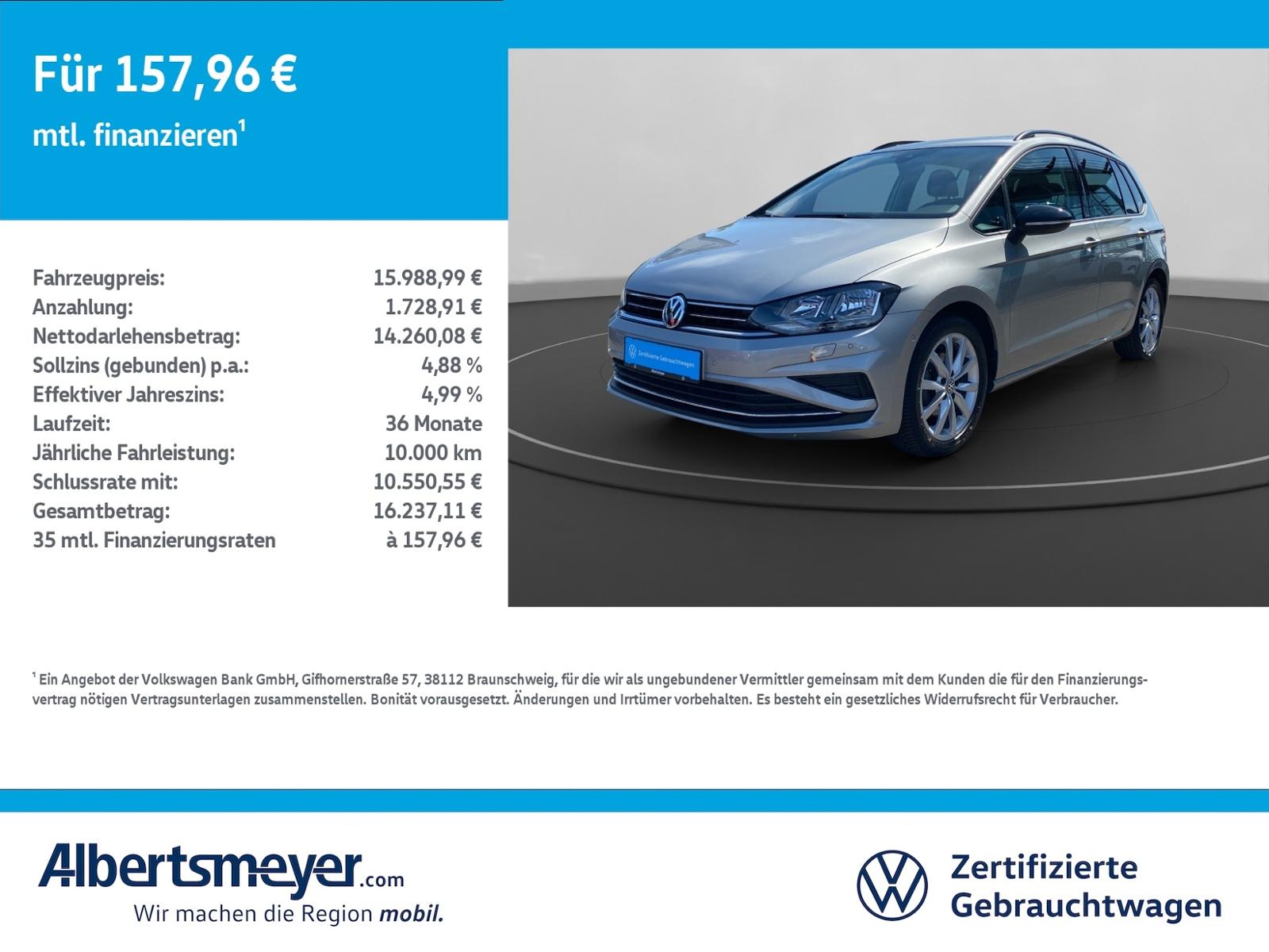 Volkswagen Golf Sportsvan 1.5 TSI Comfortline +DSG+KAMERA++