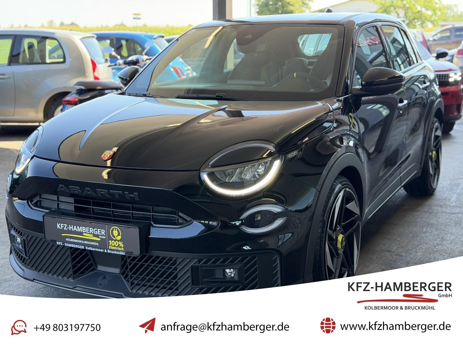 Abarth 600e TURISMO VENOM-BLACK NAVI 1 of 5 black!!!