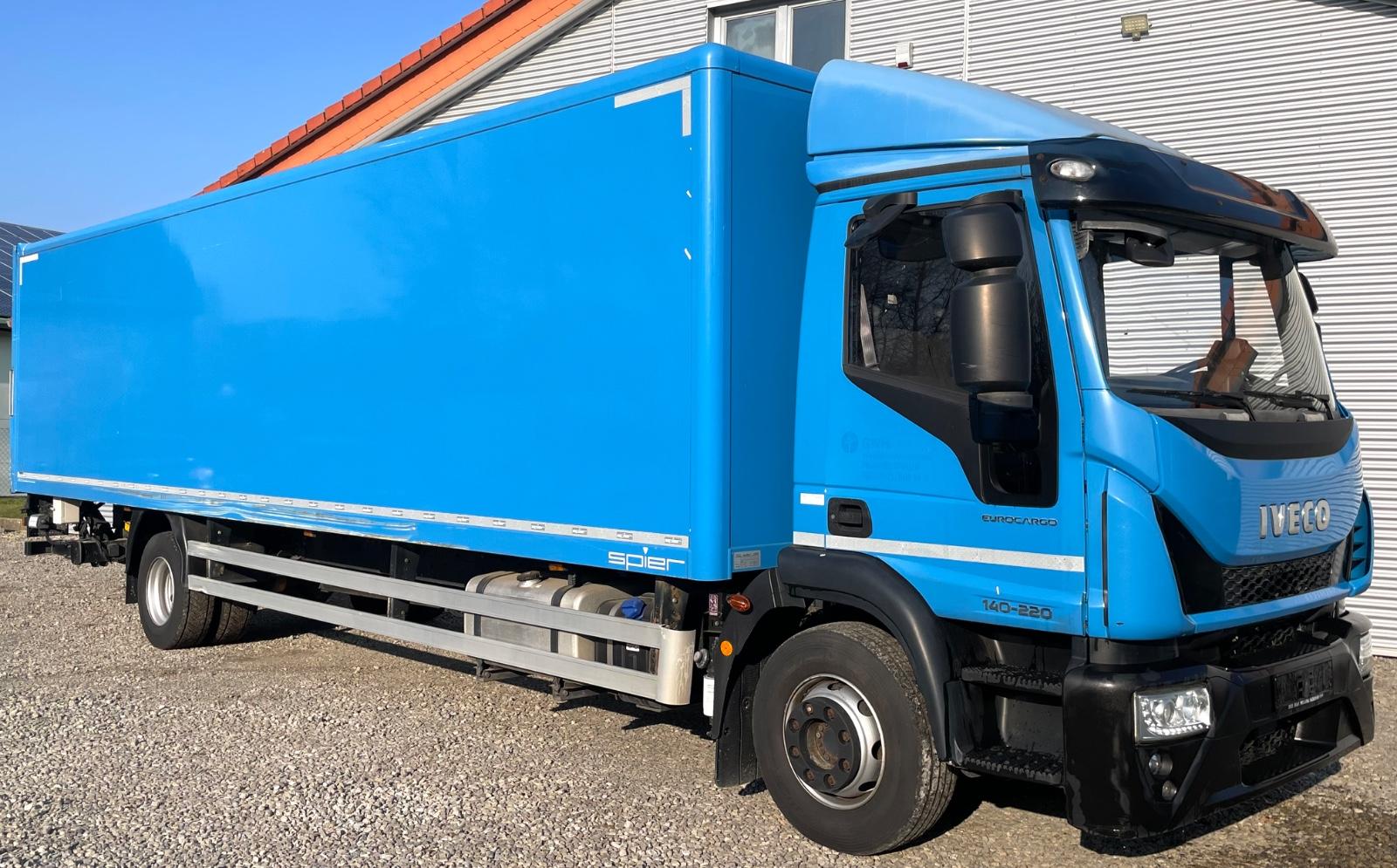 Iveco 120 140E22 6 Zyl. Koffer 9,10 mtr. Motor neu