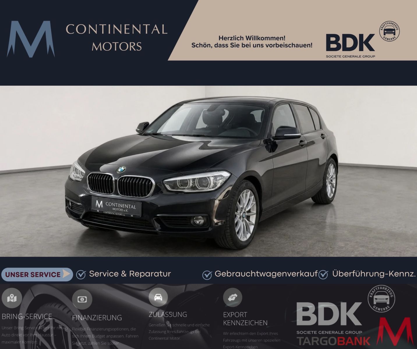 BMW 118 118 d Aut.*Digital Tacho*Navi*LED*Edition Msport